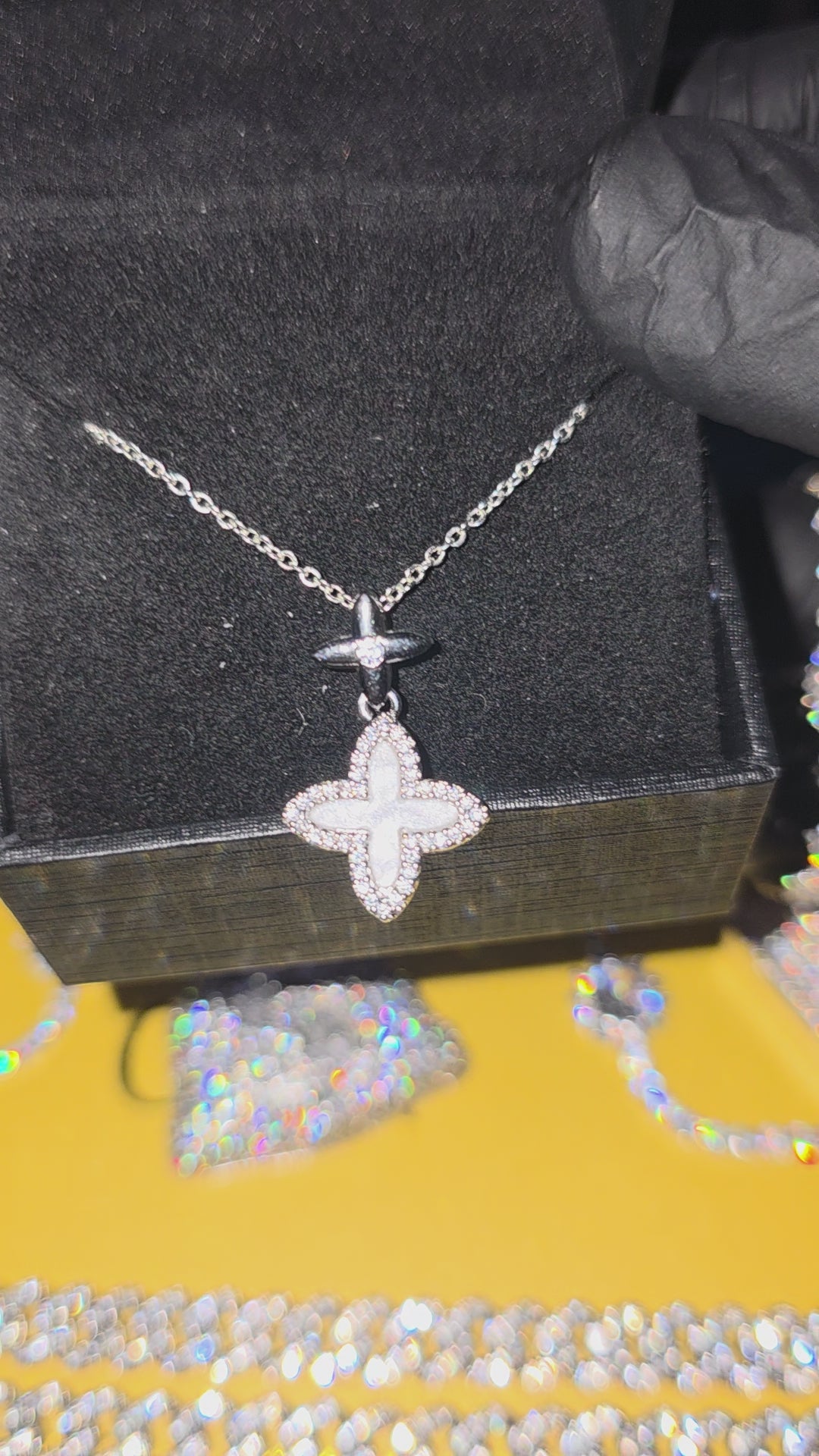 .925 sterling silver necklace + pendant