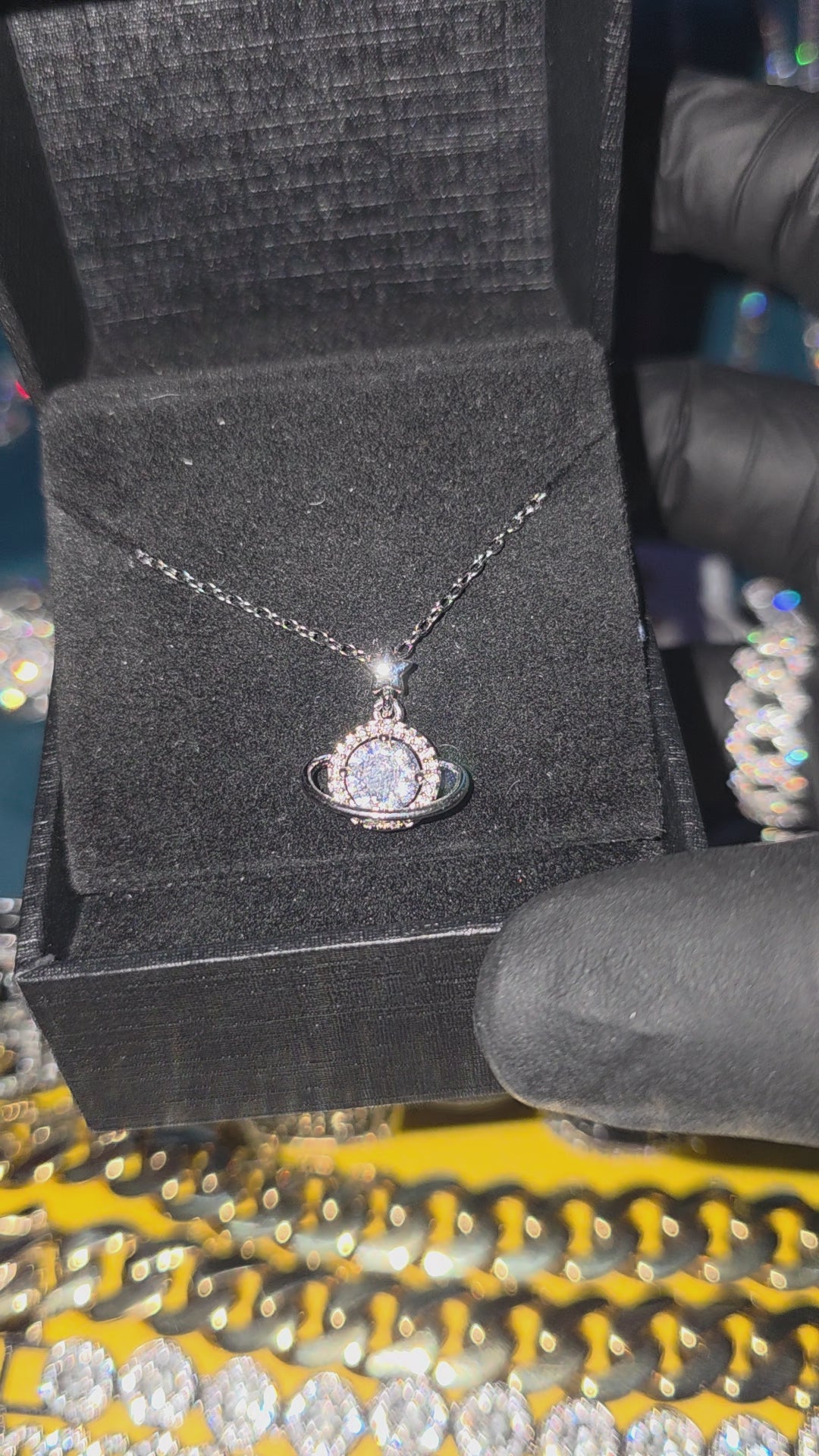 .925 sterling silver necklace + pendant
