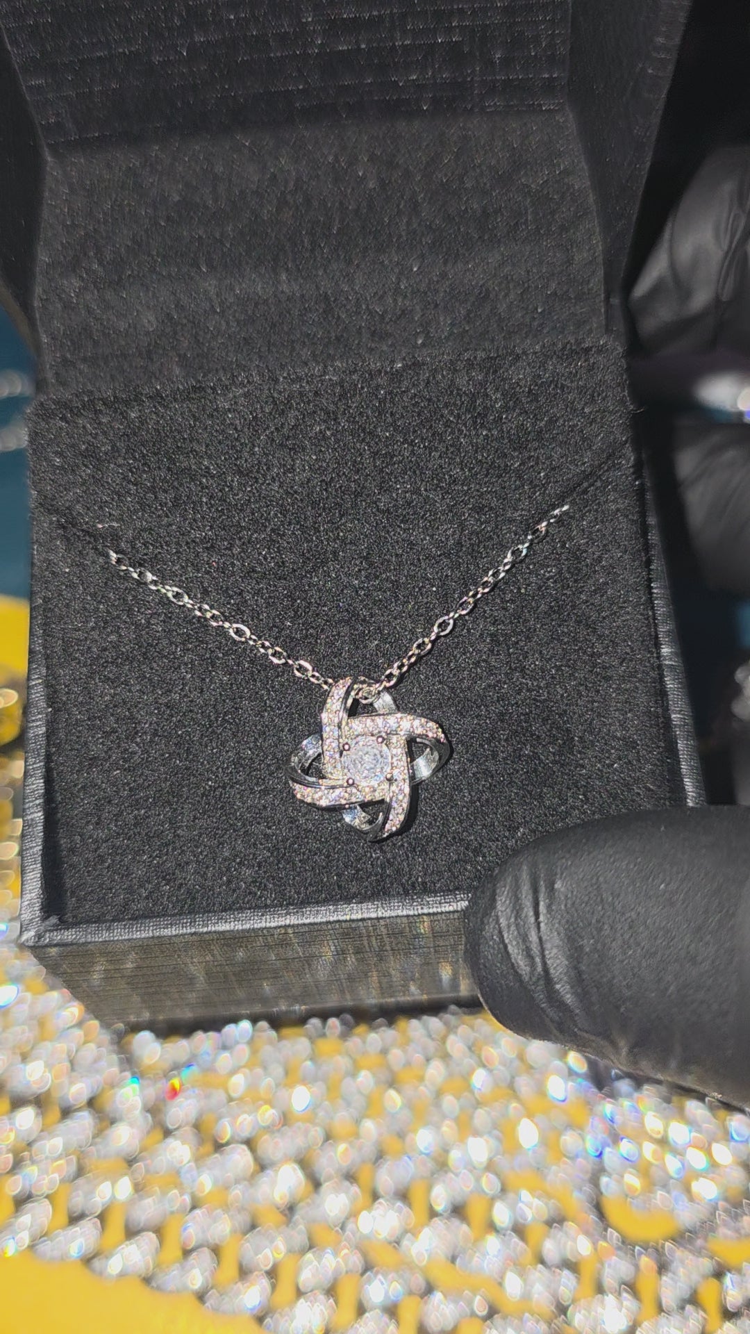 .925 sterling silver necklace + pendant