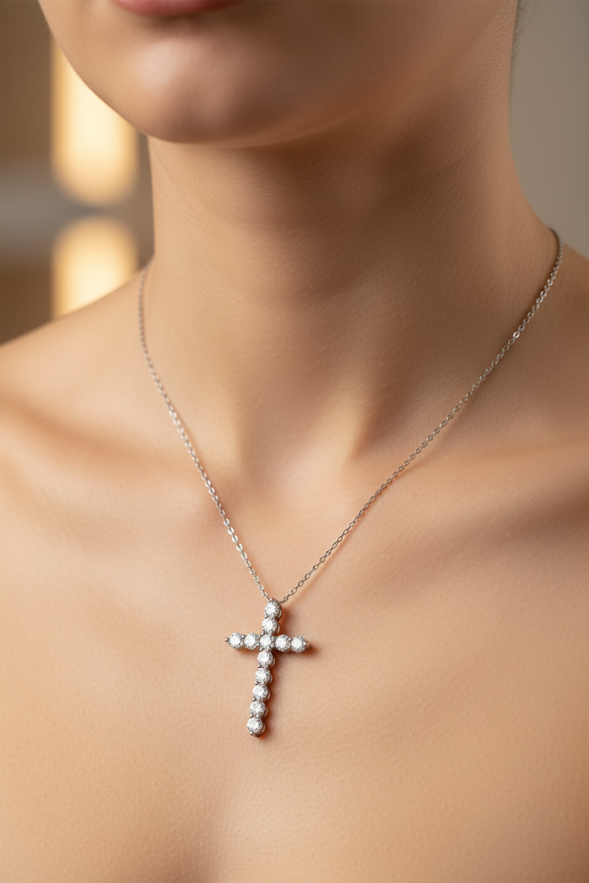 .925 sterling silver necklace + pendant